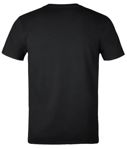 Classic T-Shirt Black backview.webp