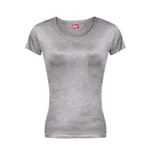 Ladies Classic T-Shirt Grey Melange1.webp
