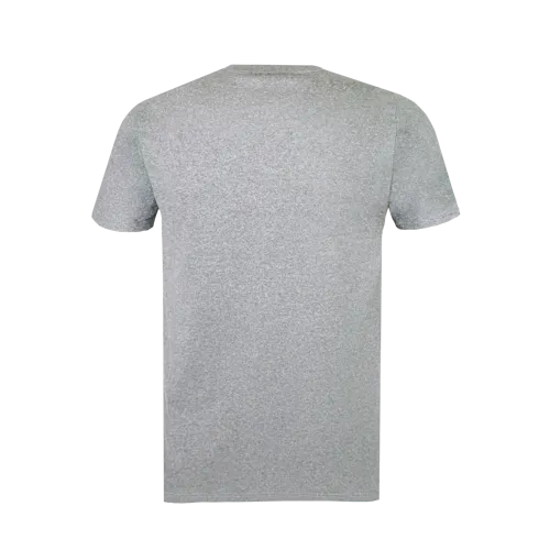 Premium T-shirt- Grey Melange- Backview.webp