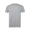 Premium T-shirt- Grey Melange- Backview.webp