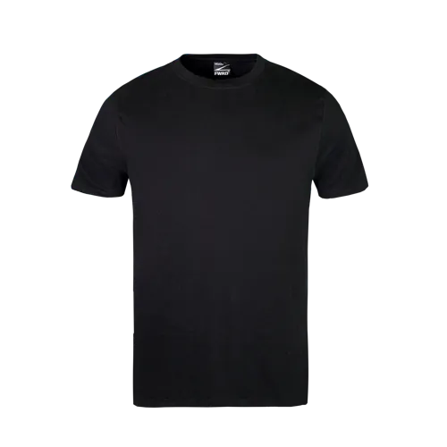 Premium T-shirt-Black- Front view.webp
