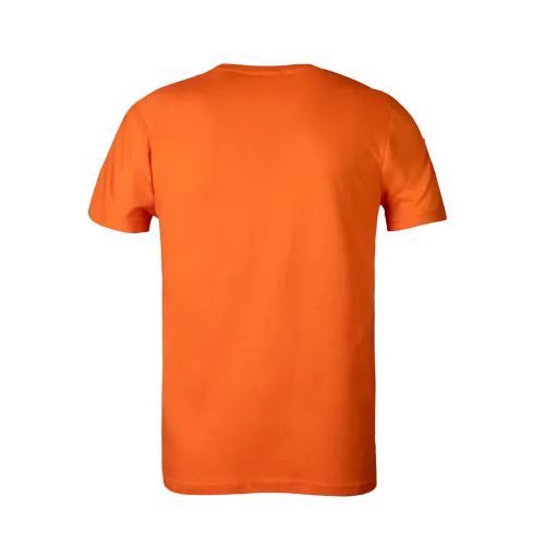 Premium T-shirt-Orange- Backview2.webp