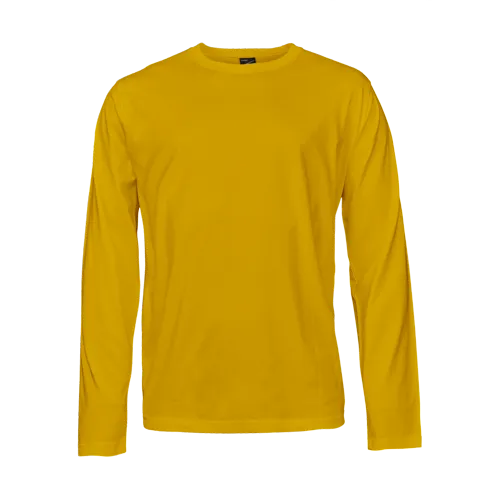 Premium Long Sleeve T-Shirt Yellow.webp