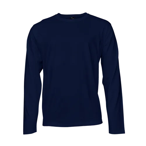 Premium Long Sleeve T-Shirt Navy.webp