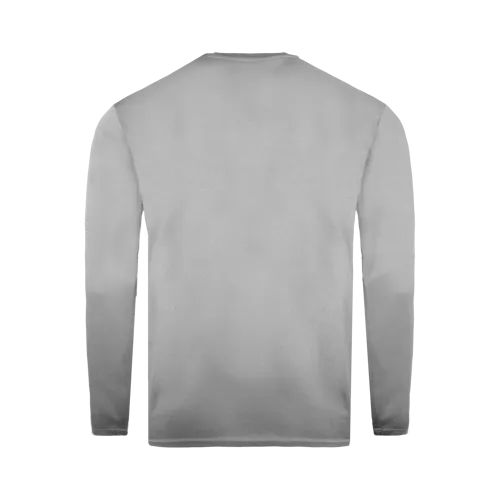 Long Sleever Active-T Slate grey backview.webp