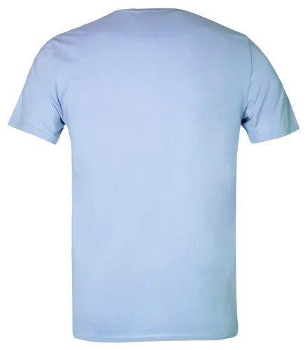Classic T-Shirt - Sky Blue-Backview.webp