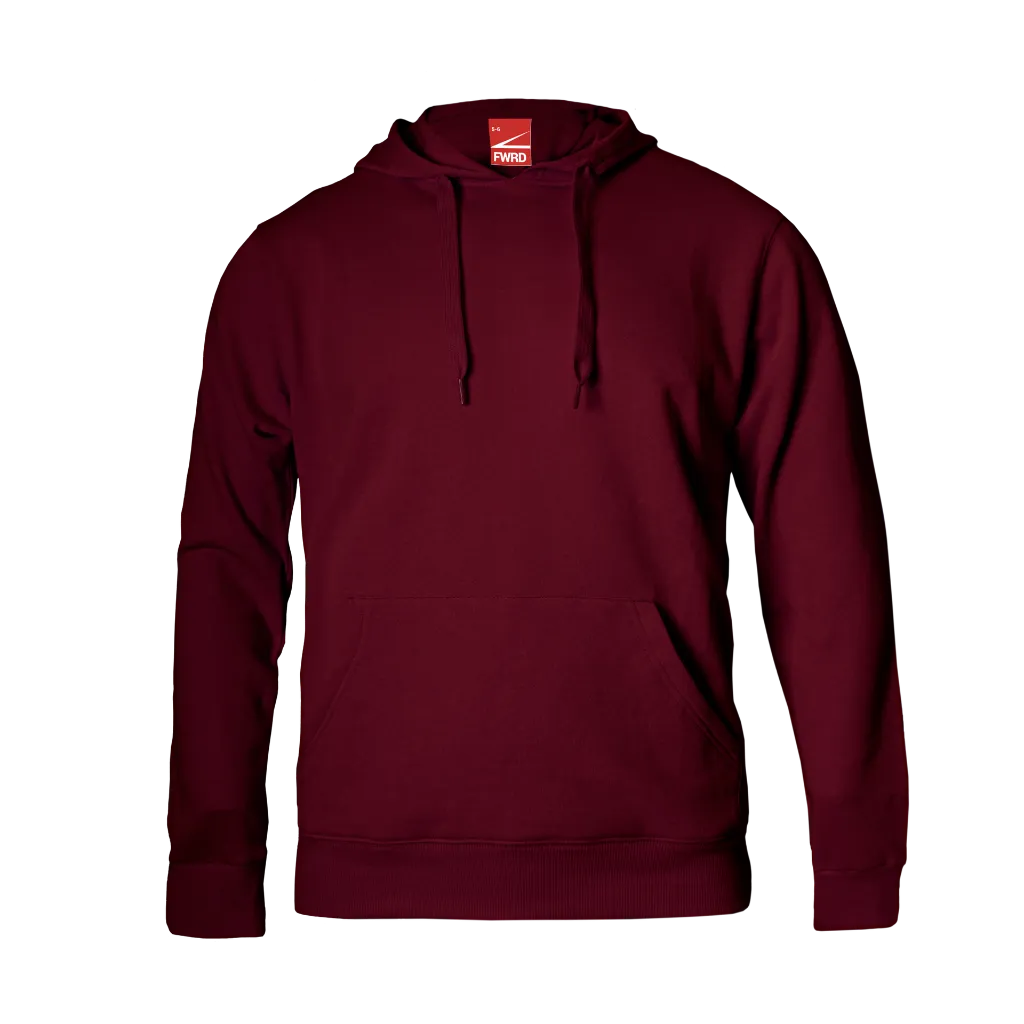 Kids Hoodie Burgundy.webp