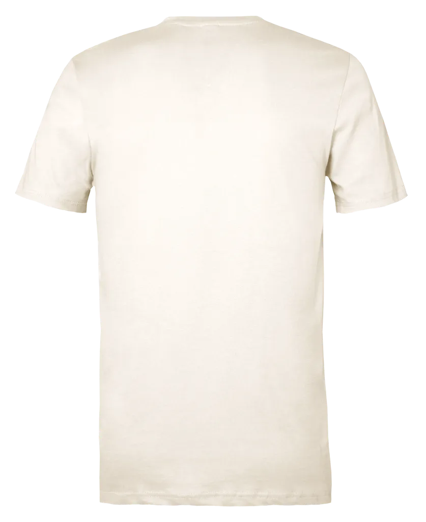 Classic T-Shirt Ivory backview.webp