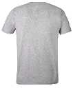 Classic T-Shirt Grey Melange-Backview.webp