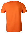 Classic T-Shirt Orange - Backview.webp