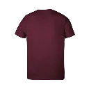 Classic T-Shirt Burgundy backview.webp